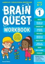 Brain Quest Workbook: 1st Grade Revised Edition Paperback Workman