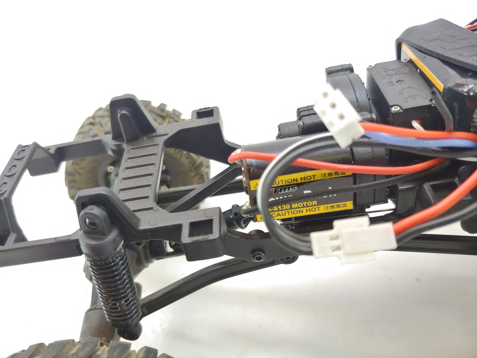 Needs Repair: FMS 1:24 FCX24 K5 Blazer RTR Brushed RC Crawler Upgraded Wheels