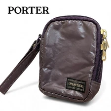 PORTER Yoshida Bag Porter Girl Pouch Accessory Case Mini Pouch Purple