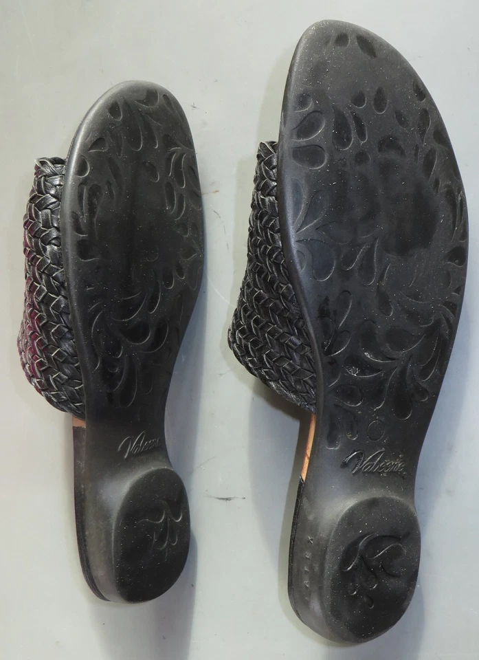 Vabeene Damen Schuhe Sandalen Leder Handgeflochten TUNDRA schwarz Rosi GR 42 - Bild 4 von 4