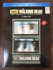 The Walking Dead Complete Third Season Blu-ray Disc Limited Edition Zombie Tank