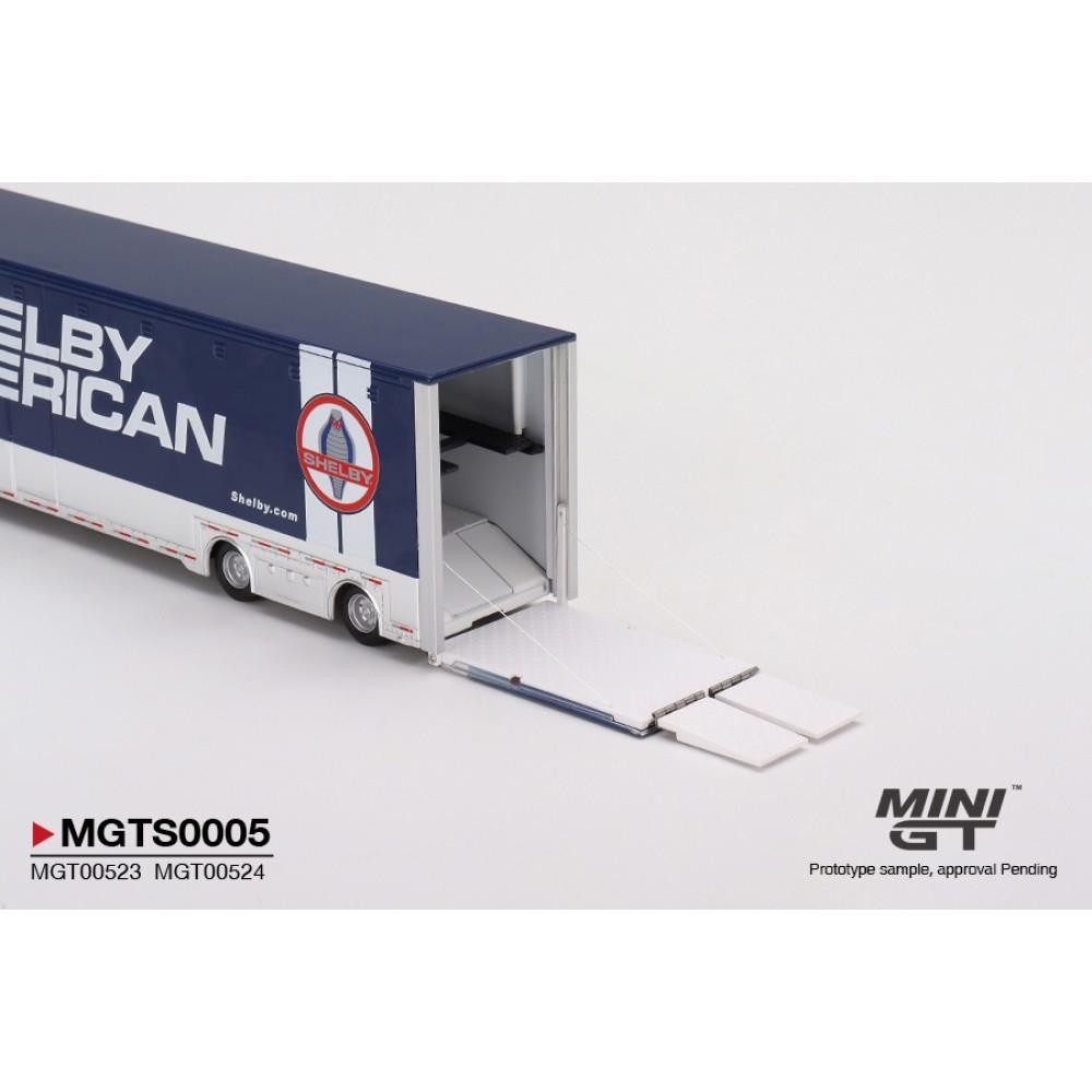 Shelby Transporter Set Western Star 49X Shelby GT500 LHD 1:64 Mini