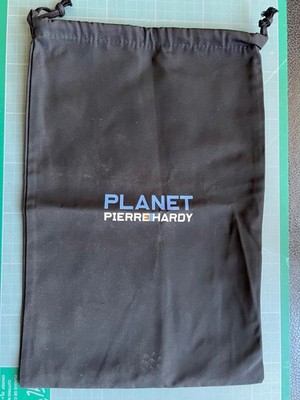 PLANET Pierre HARDY DUSTBAG STAUBBEUTEL 36 x 24 cm Neu Schwarz