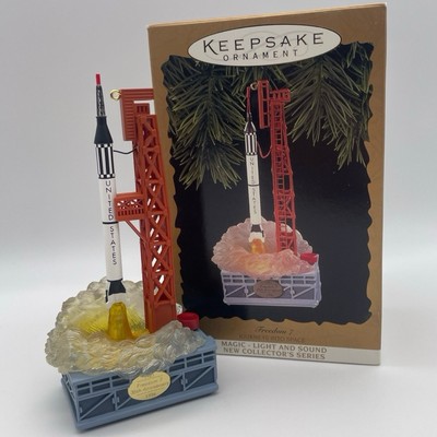 Hallmark Keepsake: Freedom: ''Journey Into Space'' NASA (1997) Freedom 7 Rocket