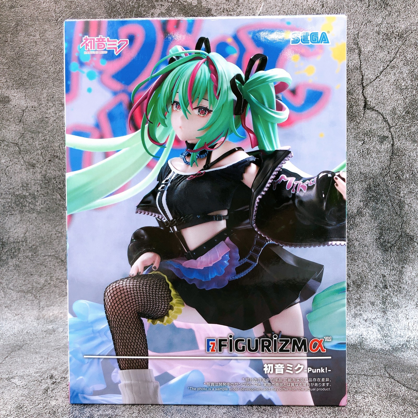 Hatsune Miku Punk！FIGURIZMα Figure SEGA Japan AUTHENTIC FASTSHIP Sealed NEW
