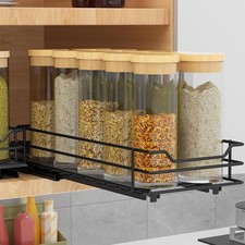 Pull Out Spice Rack Organizer for Cabinet, Heavy Duty Slide Out Spice Rack