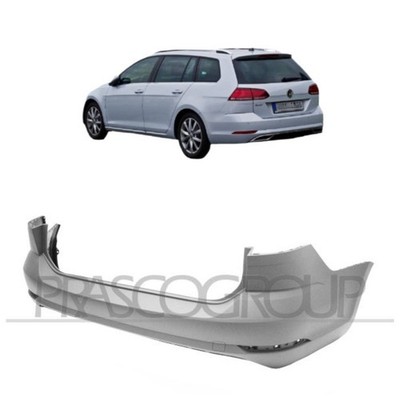 Stoßstange hinten für VW Golf 7 VII Variant 2017-2019 Stoßfänger grundiert