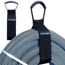 2 PCS Heavy Duty Cord Storage Wrap Holder Extension Hook and LARGE-28", Black 