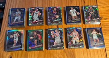2025 Prizm WNBA 200 Card Lot Veteran Parallels LOGO, Blue, Green, Ice, NO BASE