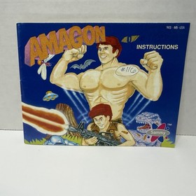Amagon Nintendo NES Sammy Complete In Box CIB Manual Tested And Works!