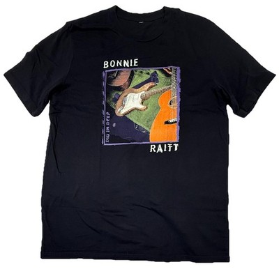 Bonnie Raitt 2017 Concert T-Shirt Size Large Dig In Deep Winter Tour 2017 Spring