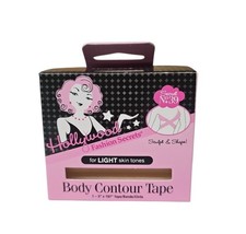 Hollywood Fashion Secret Breast Body Contour Tape Light Skin Tone 1-3  x 197  