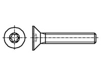 100X 3061688 Schraube M3X16 0,5 Kopf: Senkkopf Torx® TX10 A2 Edelstahl Bossard