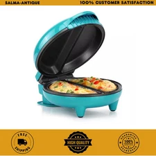 2-sided Omelette Maker Skillet Pan, 4-Egg, Stainless Steel