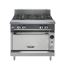 Vulcan V6B36S V Series Heavy Duty 6 Burner Gas Range w/ Standard Oven