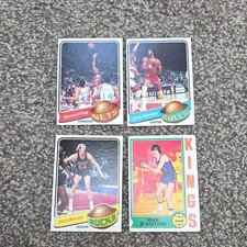 Topps 1979-80 NBA Basketball Card Lot 4 Bernard King Gilmore Benson D'Antoni