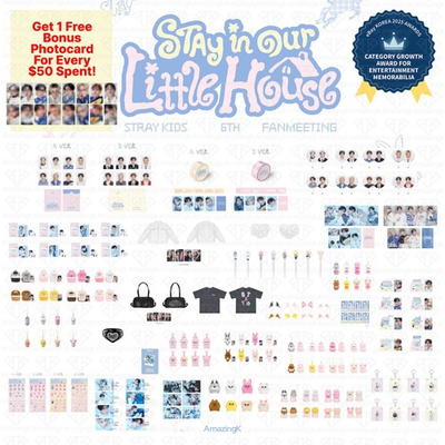 #ad PreSale Stray Kids 6th Fan Meeting Stay In Our Little House Official MD $89.99