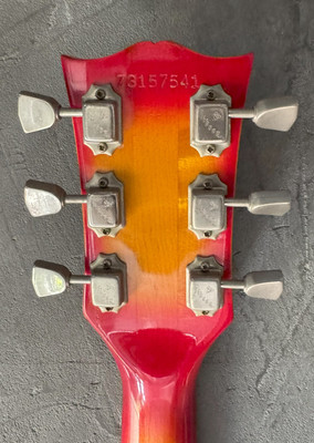 Gibson 1977 Les Paul Standard Cherry Sunburst Used Electric Guitar