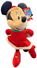 Disney Minnie Mouse Christmas Porch Door Greeter Santa Outfit 24"