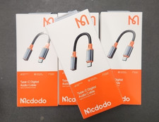 5 Pack USB-C Type C to 3.5mm AUX Headphone Jack Adapter For iPhone-Android