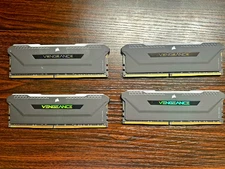 Corsair Vengeance RGB 128GB 4x32GB DDR4 cmn128gx4m4z3200c16