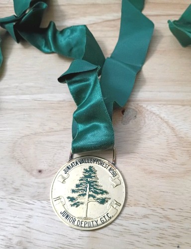Vintage Tall Cedars Lebanon Juniata Valley Forest No. 88 GTC Medal Deputy Ribbon - Picture 3 of 18
