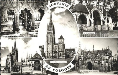 Le Folgoet Le Jube Basilique Notre Dame du Folgoet Scala Sancta Transept et le C