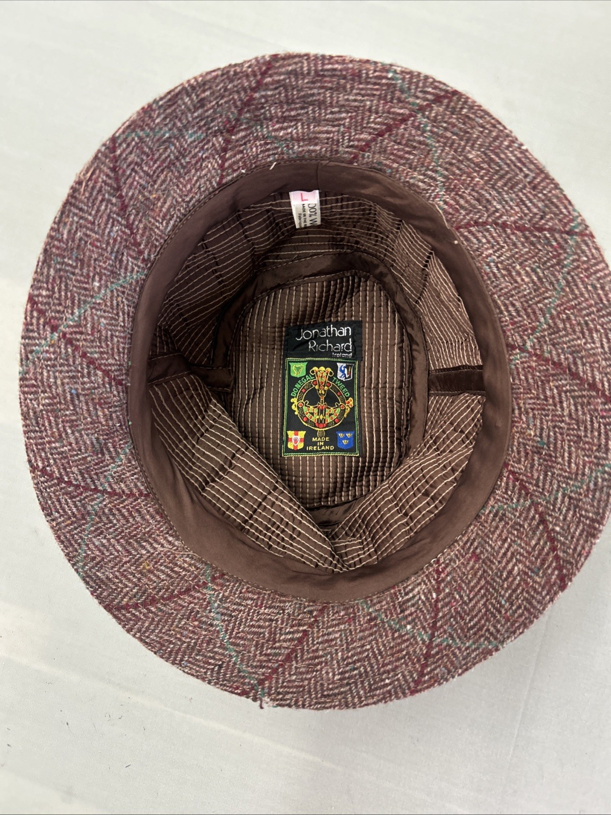 Jonathan Richard Patchwork Donegal Walking Hat Tw… - image 6