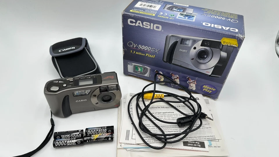 Casio QV-5000SX Digitalkamera - 1,3 MP - OVP - getestet - Bild 4 von 4
