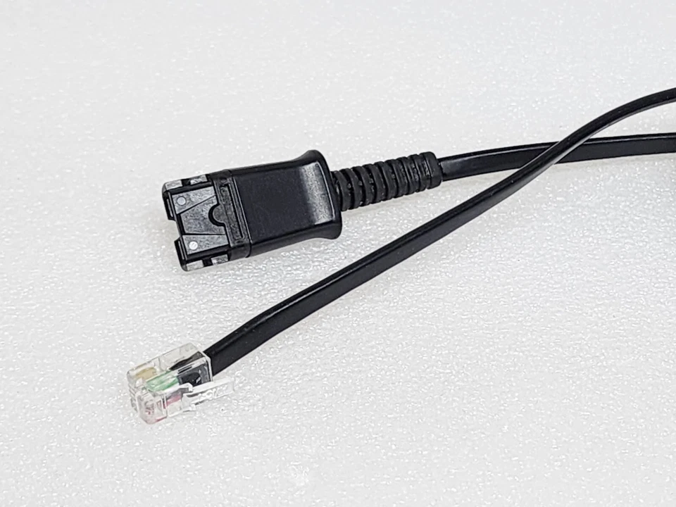 Plantronics QD cable 26716-01 for Plantronics M22 M12 M10 MX10 replacement cord - Image 2 of 4