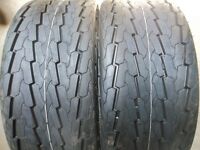 Two 20.5/8.00x10, 20.5/800-10 Tubeless 10 Ply Boat, Utility, Trailer Tires Two 20.5/8.00x10, 20.5/800-10 Tubeless 10 Ply Boat, Utility, Trailer Tires