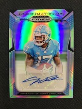 2019 Panini Prizm Draft Picks Anthony Ratliff-Williams Rookie Auto Silver Prizm