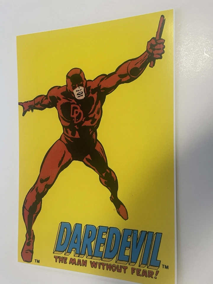 PÓSTER RETRO PIN UP MARVEL COMICS DAREDEVIL NUEVO. Foto 3 de 3