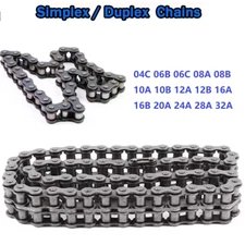 ROLLER CHAIN Simplex/Duplex Roller Chain 04C 06B 06C 08A 08B 10A 10B 12A 12B 16A