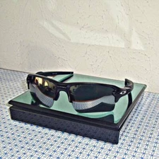 【NEW】OAKLEY OO9188-01 MEN'S FLAK 2.0 XL BLACK WRAP SUNGLASSES  MATTE BLACK/BLACK