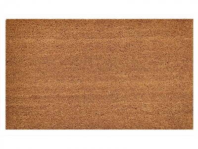 Türvorleger 100% Kokosmatte 60x40 - 100x80 cm rutschfest Fußabtreter Schmutzfang