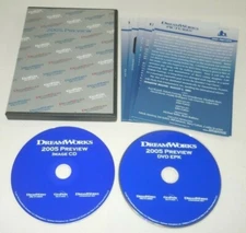 Dreamworks 2005 Movie Press Kit CD DVD EPK Casshern Madagascar Wallace Gromit