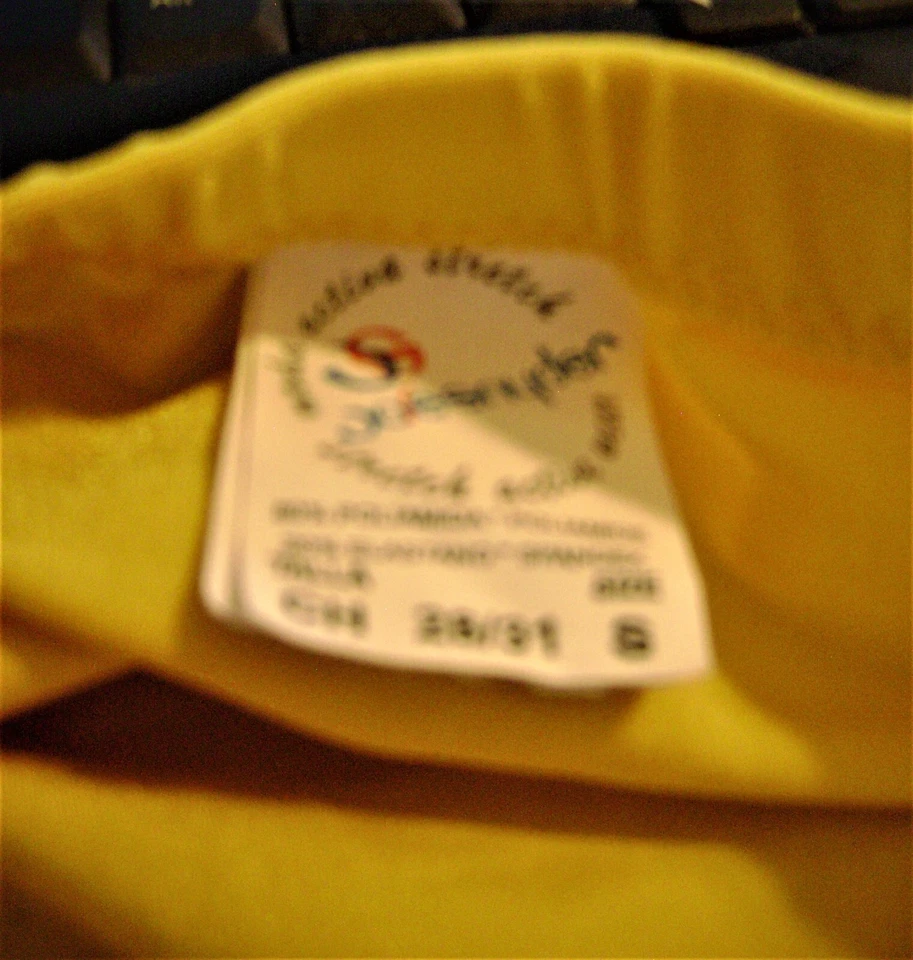 Un raro J.S. MINI SQ. BOTÍN CORTO CORTO CORTE EN AMARILLO LIMÓN TALLA S 28-31 Foto 4 de 4
