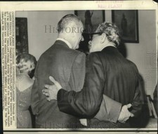 1966 Press Photo President Johnson & Senate Minority Leader Everett M. Dirksen