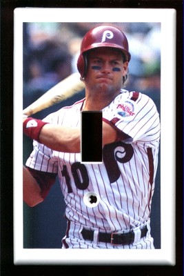 DARREN DAULTON LIGHT SWITCH PLATE PHILADELPHIA PHILLIES
