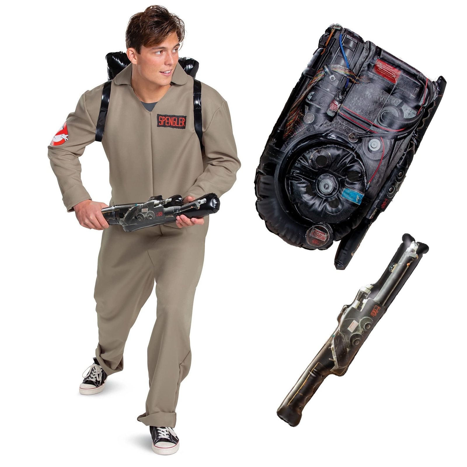 Ghostbusters: Afterlife Trevor Khaki Jumpsuit Party Carnival Halloween Cosplay Costume