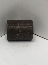 1" Black Steel Coupling USA- 1"F x 1"F BLACK COUPLING SHIPS FREE  