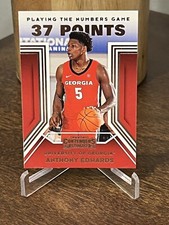 2020-21 Contenders DP Playing the Numbers Game #2 Anthony Edwards Timberwolves