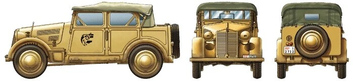 Italian/German 508CM COLONIALE TAMIYA - 37014 1:35 - Immagine 2 di 4