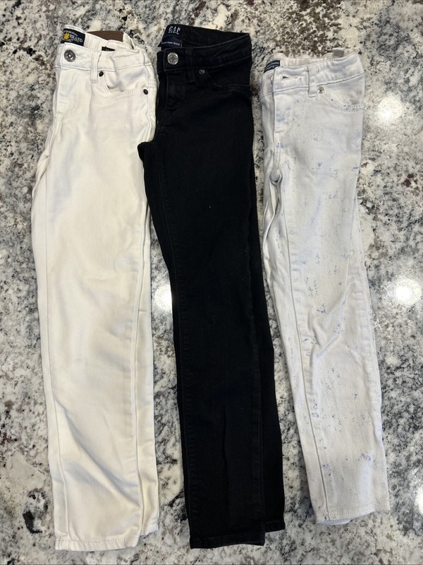 GAP Levi’s Lucky brand Girls Skinny Jeans Lot, Size 8