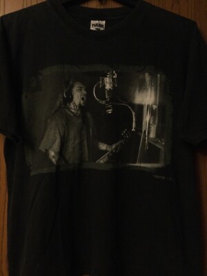 Max XXX - Black Shirt - 1998 Blue Grape - L - Small Seam Split At Left Armpit