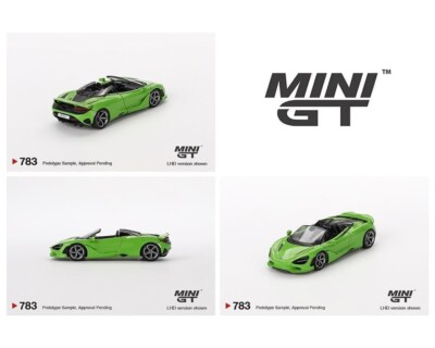 Mini GT McLaren 750S Spider Mantis Green MGT00783 1/64 | eBay