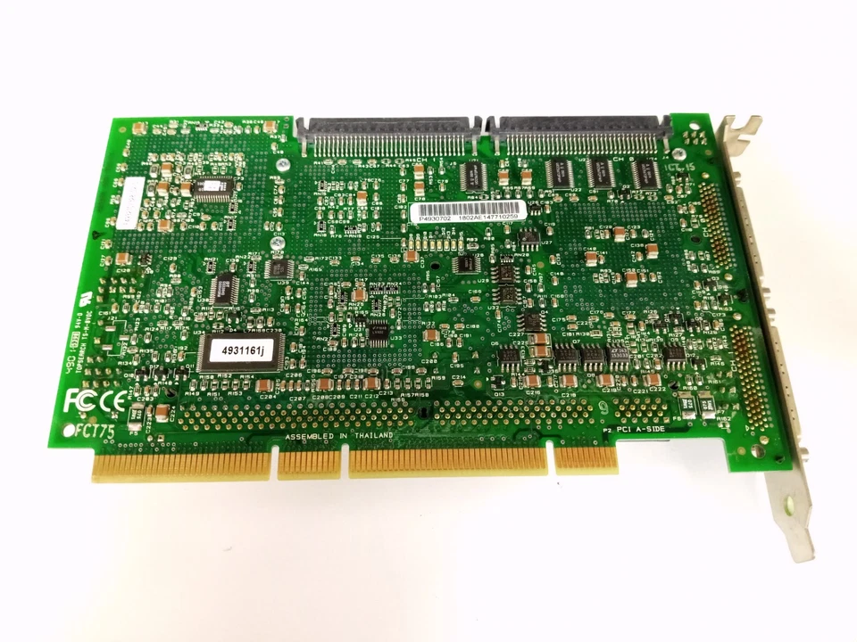 Dell PERC 3 DC 128MB Ultra160 SCSI PCIx Raid Controller Card 09M912 9M912 - Image 2 of 3