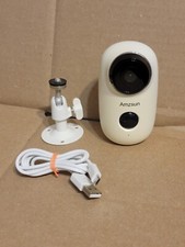 Amzsun Wireless Battery Powered Rechargeable Camera Smart IP Camera Wi-Fi Night-