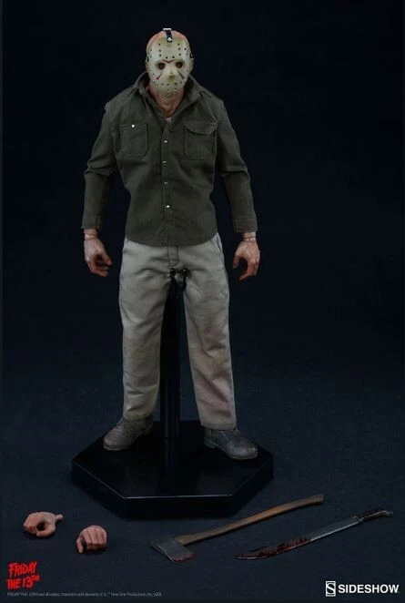 Figura Coleccionable Sideshow Friday The 13th Jason Voorhees Sexta Escala NUEVA Foto 4 de 4